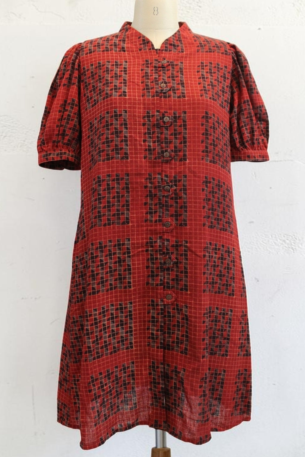 Ajrakh Dress