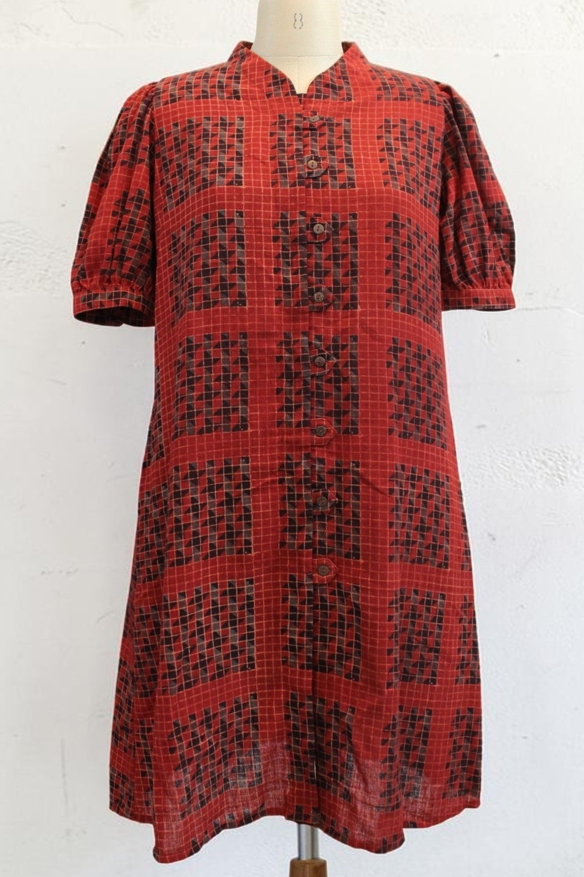 Ajrakh Dress