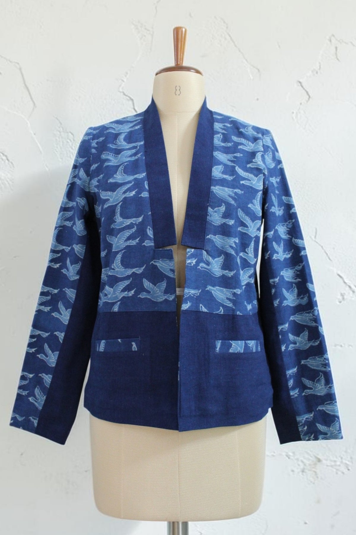 Flamingo Blazer in Indigo