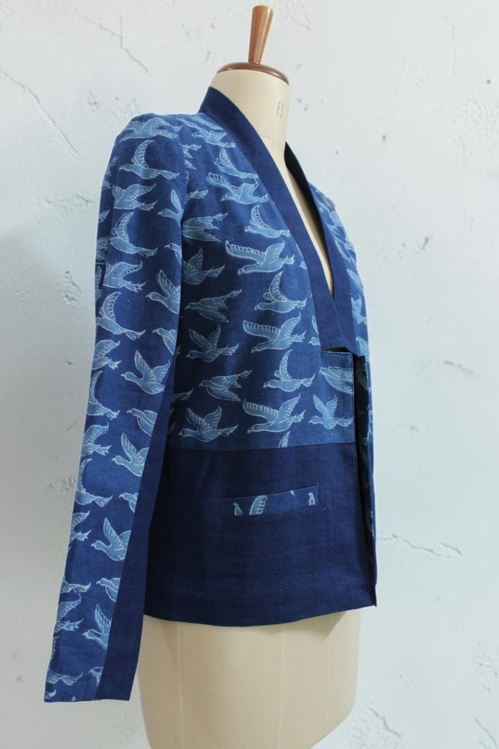 Flamingo Blazer in Indigo