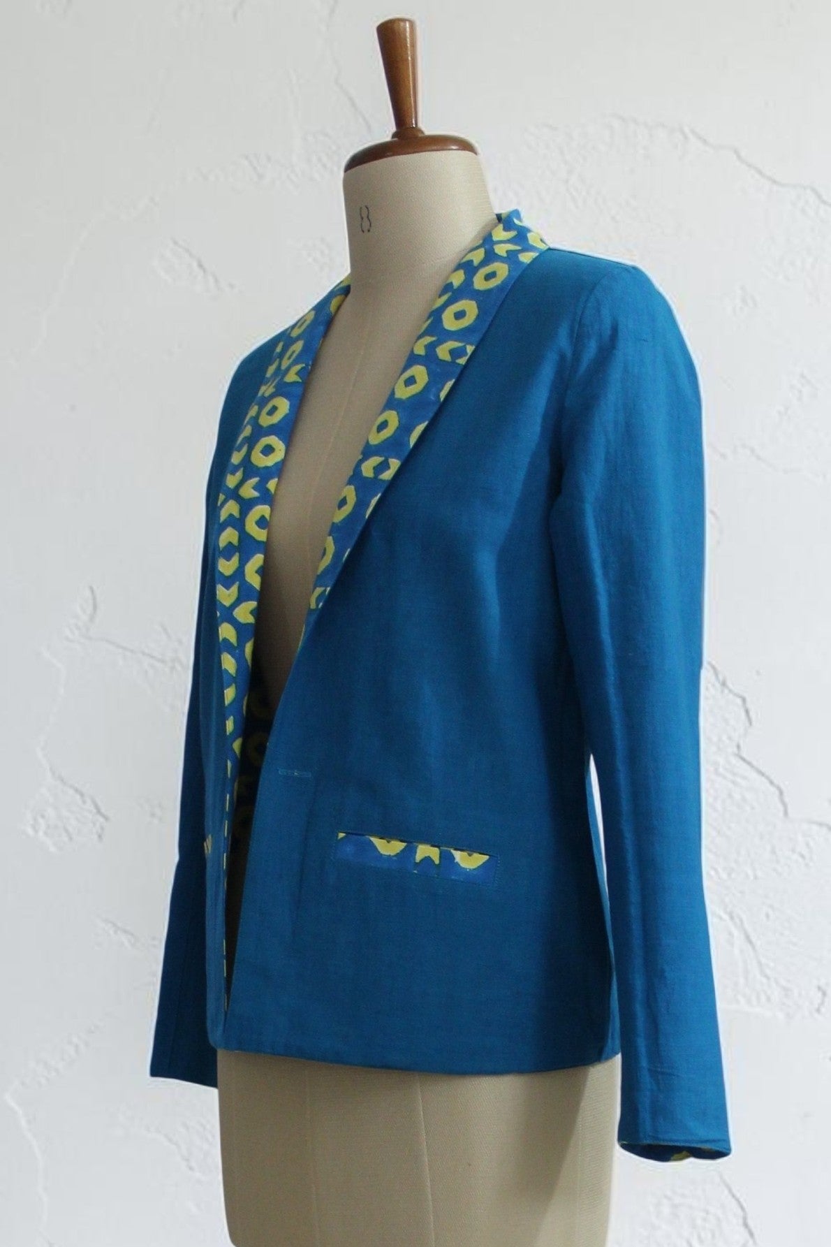 Reversible Blazer in Blue