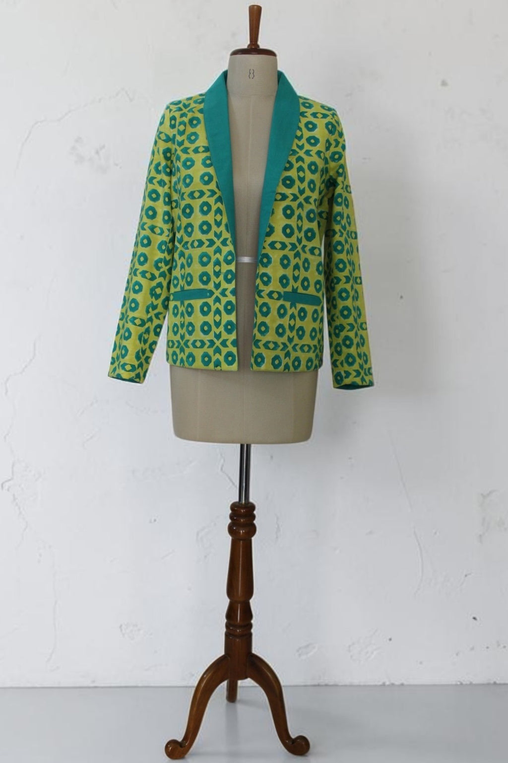 Reversible Blazer in Green
